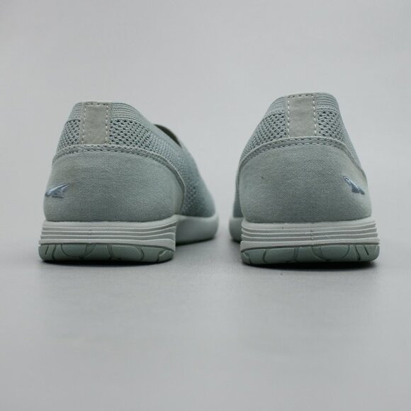 Altra Ladies 10 Tokala Light Gray/Blue Knit Comfort Slip-on Shoes Flats Loafers - Picture 3 of 12